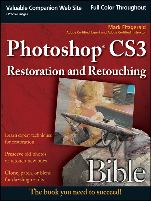 Title details for Photoshop CS3 Restoration and Retouching Bible by Mark Fitzgerald - Available